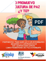 Yo Promuevo Una Cultura de Paz (Libro CECODAP)