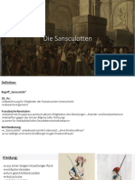 Die Sansculotten-Geschichte Referat