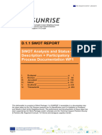 D1.1 Brochure Incl SWOT Results and Status Quo Description of ANs