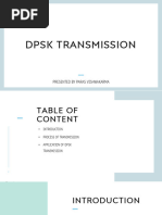 DPSK Modulation and Demodulation Guide | PDF | Modulation ...