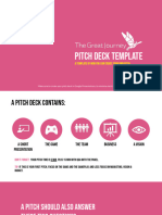 TGJ Pitch Deck Template