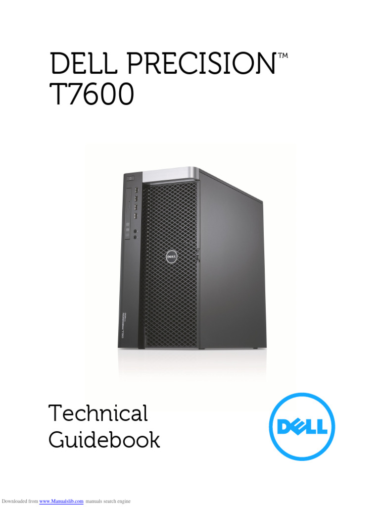 Precision t7600 | PDF | Duplex (Telecommunications) | Alternating Current
