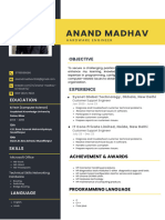 Anand Madhav