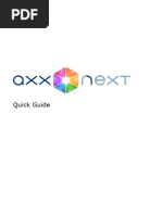 AxxonNext Verkorte Handleiding Engels - Axxon - Next - 3 1 1 - QuickGuide