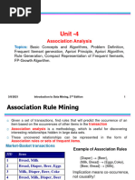 Unit 4 DWM by DR KSR Association - Analysis