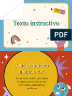 Texto Instructivo y Taller Escritor