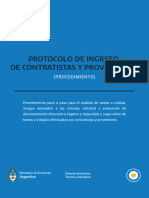Protocolo de Ingreso de Contratistas y Proveedores 2