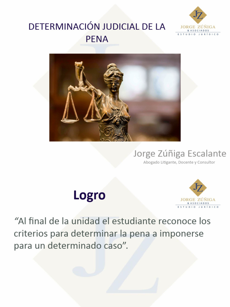 S11-s1 DETERMINACION JUDICIAL DE LA PENA | PDF | Castigos | Derecho penal