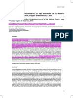 Diversidad de Micromamiferos en Tres Ambientes V Region