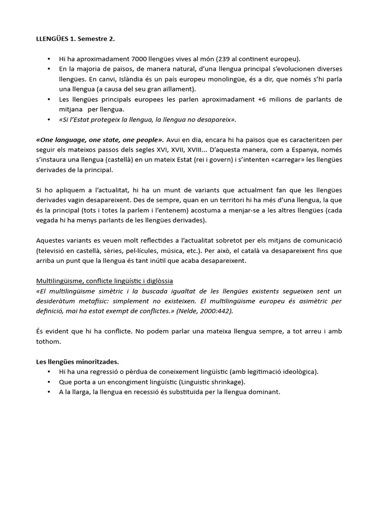 APUNTS Semestre 2 | PDF