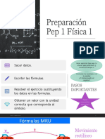 Preparación Pep 1 Física 1