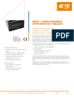 M905 Conditionneur Afficheur de Tableau: Caracteristiques