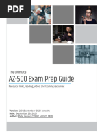 AZ 500 Ultimate Prep Guide