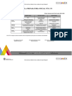 Calendario Primer Parcial C.E. 2021 - 2022