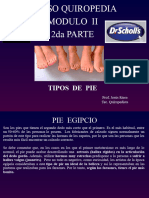 Modulo II 2da Parte Tipos de Pie y Patologia - 071554