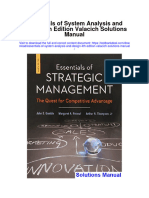 Essentials of System Analysis and Design 4th Edition Valacich Solutions Manual