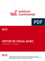 Tema - 11 - Editor de Visual Basic