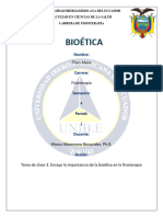  Ensayo La Importancia de La Bioetica en La Fisioterapia