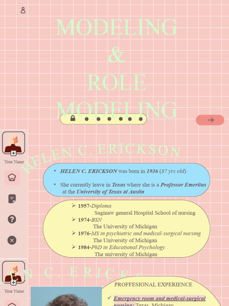 Modeling & Role Modeling PDF Nursing Health Care