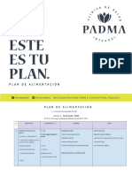 Plan de Alimentación 3