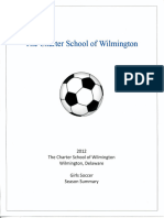 Charter School of Wilmington Girls Soccer 2012