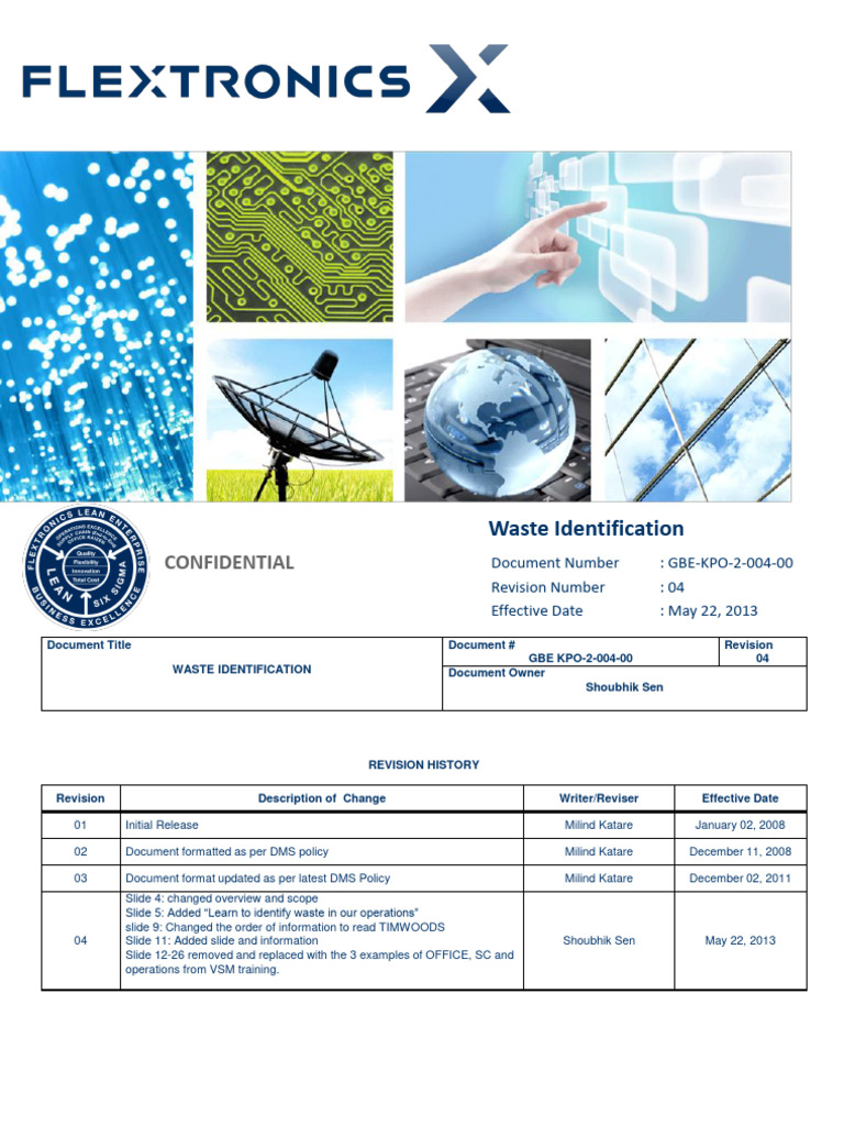 Waste Identification in Lean Manufacturing | PDF | Inventory | Lean ...