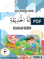 Booklet Bahasa Arab Kelas 3 Tema 6