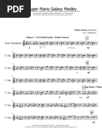 Super Mario Bros Theme - Alto Saxophone - Digital Sheet Music Sheet ...