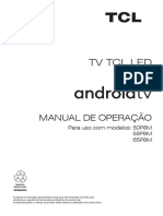 Manual-Smart TV LED 55 4K TCL 55P8M