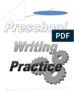 Preschool Writing Practice