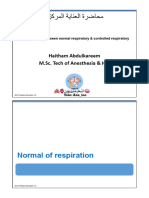 Respiratory (Normal & Controlled) مترجمه