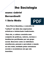 Trabalho Sociologia