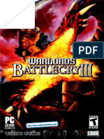 Warlords - Battlecry III - Manual - PC