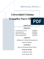 INFORME ACTA DE AUDIENCIA DE CONCILIACION Grupo 4