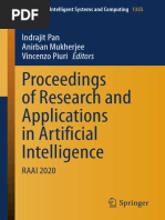 Proceedings of Research and Applications in Artificial Intelligence