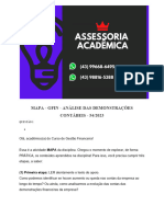 Mapa - Gfin - Análise Das Demonstrações Contábeis - 54 2023