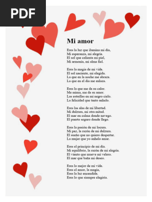Eres El Amor De Mi Vida Poema