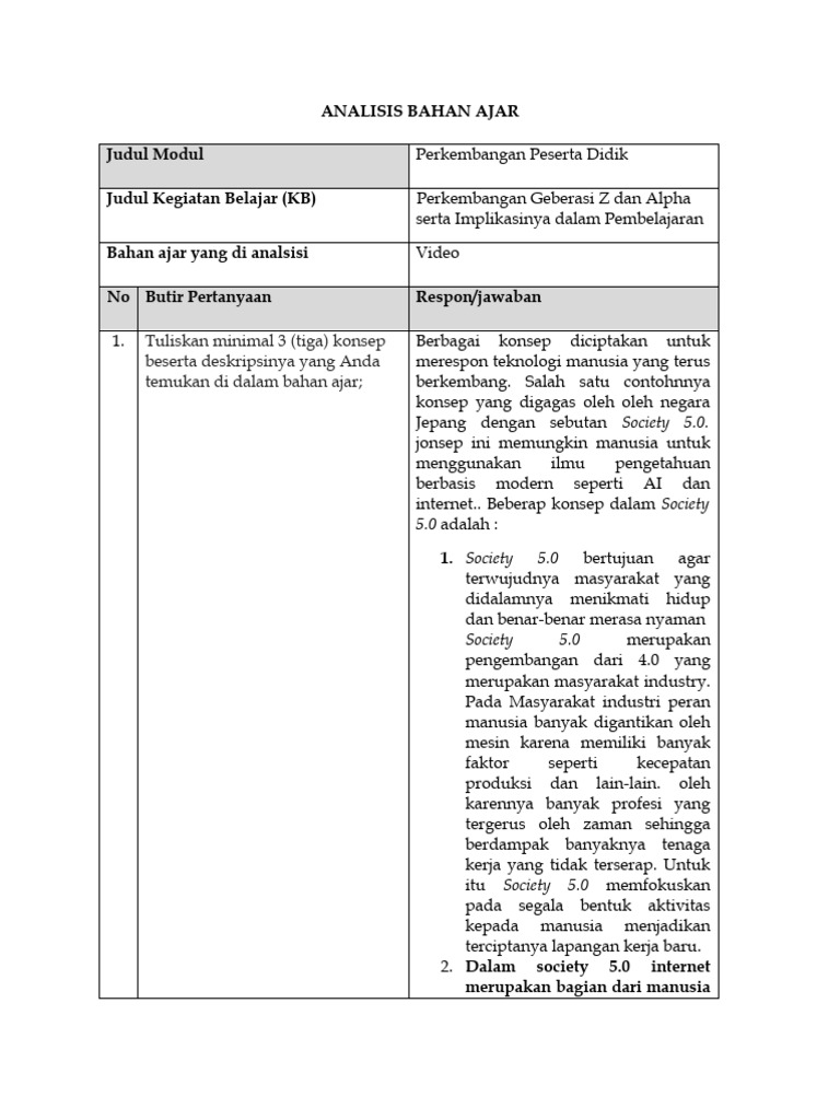 Template Analisis Bahan Ajar PPG 2023 M3KB4 PDF