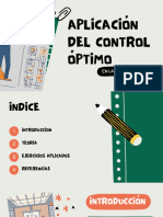 Aplicación Del Control Óptimo en La Economía