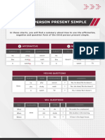 Week 11 - Infographic - Third Person Present Simple