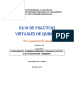 PRACTICA 8. COMPROBACION LEYES PONDERALES. REACTIVO LIMITANTE Y EN EXCESO Completo