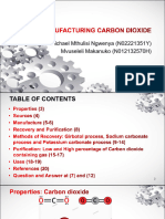 Manufacturing Carbon Dioxide