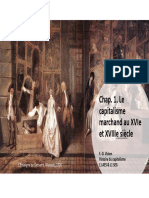 Chap. 1. Le Capitalisme Marchand Du XVI Au XVIIIe Siècle