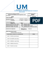 Derecho Del Trabajo y de La SS - PROPUESTA PEDAGÓGICA