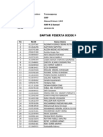 Daftar Siswa Mapel Bahasa Jawa