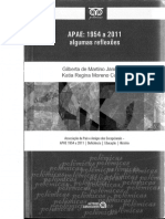 JANNUZZI, G.M., CAIADO, K.R.M. (2013) - APAE - 1954 A 2011 - Algumas Reflexões. (2516)