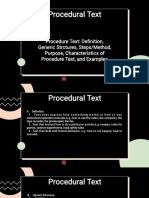 Procedural Text