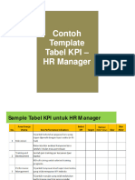 Contoh Contoh Template Template Tabel KP