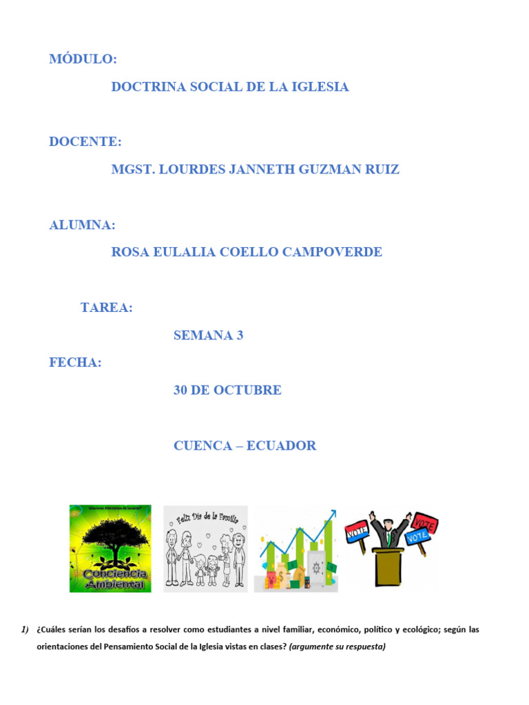 Desafíos del Pensamiento Social de la Iglesia | PDF | Justicia | Crimen ...