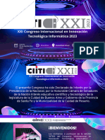 XXI CIITI - Sponsor Gold